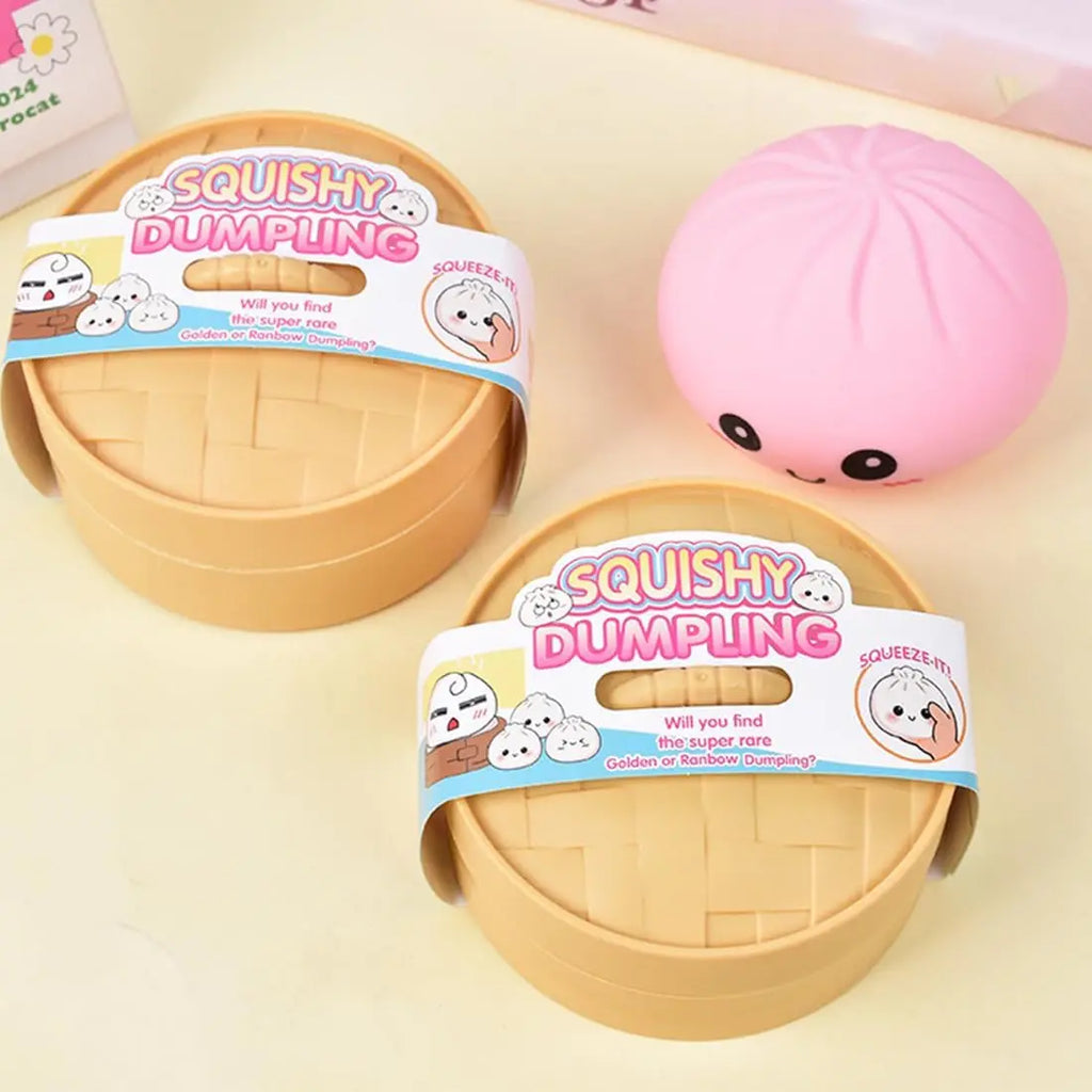 Squishy géant boîte mystère - texture souple à remontée lente