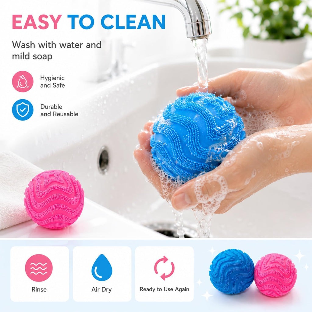 Fuzz Ball Squishy Stress Ball,Soft Fidget Squishy Fuzz Squeeze Ball for Adults,Anxiety Stress Relief Toys,Party Favors Gift for Adults (Pink Ball)