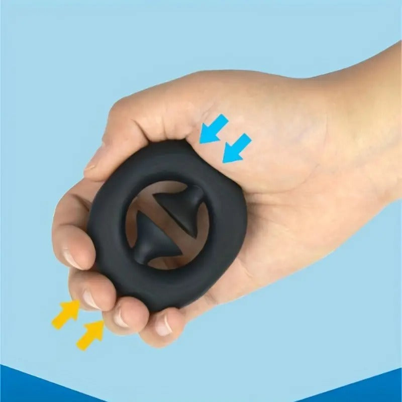 Anneau de Préhension Anti-Stress en Silicone Forme en O