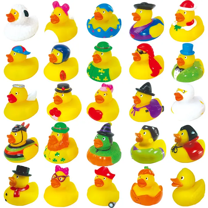 Lot de canards de bain Halloween assortis flottants