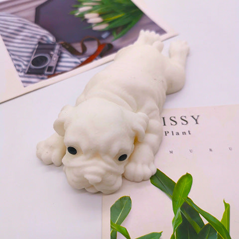 Squeezable Pug Stress Relief Toy for Relaxation