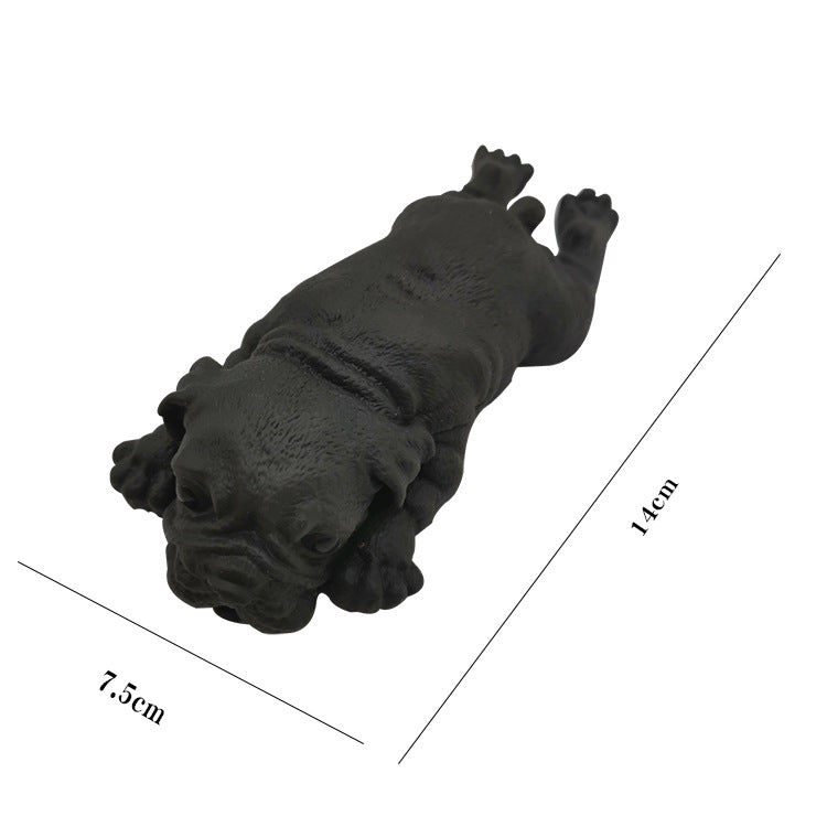 Squeezable Pug Stress Relief Toy for Relaxation