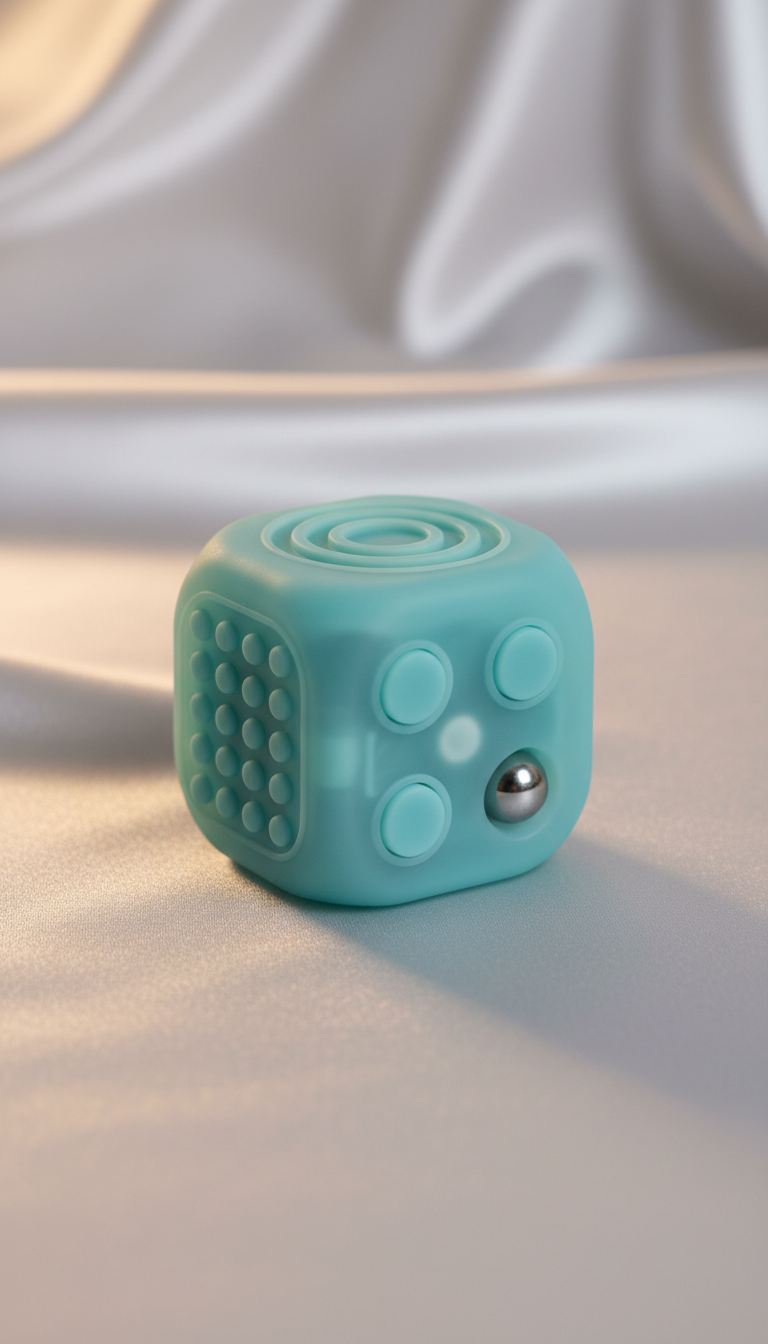 Cube Anti-Stress Minimaliste