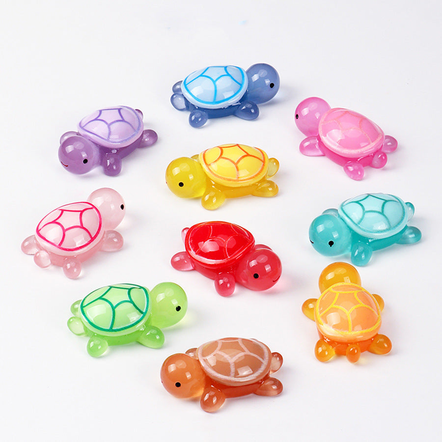 Petite Tortue Lumineuse - Figurine Phosphorescente & Pochette Surprise