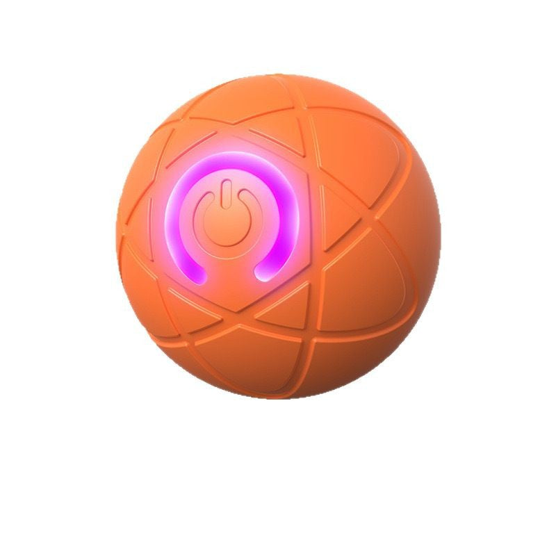 Balle Interactive pour Chat et Chien - Jouet Anti-Ennui Auto-Roulant