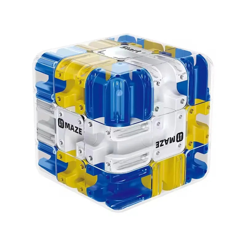 3D Maze Magic Cube Puzzle Toy Labyrinth Rolling Ball Magic Cube Release Stress Autism Anxiety Adult Kids Relief Anti-Stress Toys