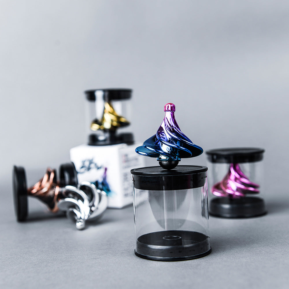 Colorful Wind-Driven Spinner Stress Relief Toy