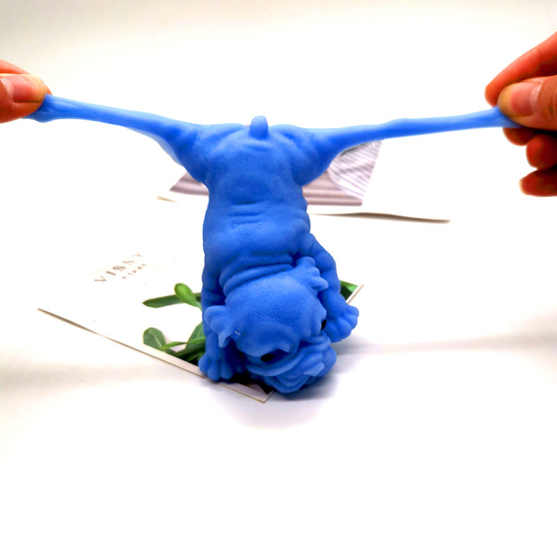 Squeezable Pug Stress Relief Toy for Relaxation
