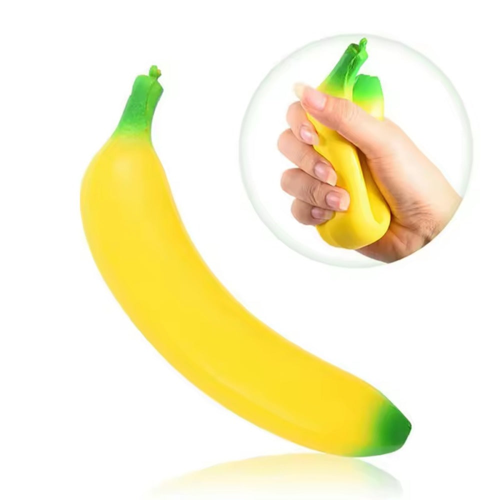 Squishy pêche jaune et rouge, environ 7 cm de haut